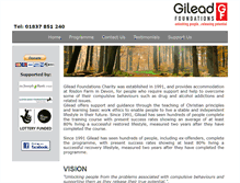 Tablet Screenshot of gilead.org.uk